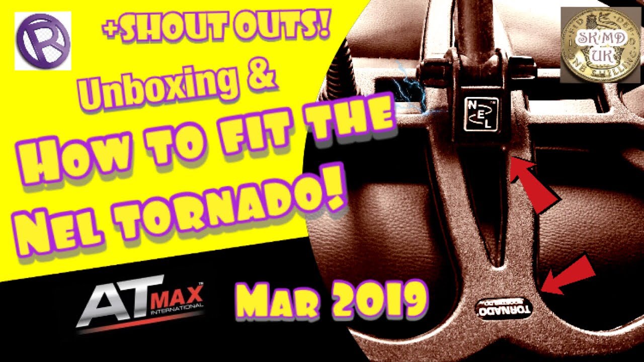 How To Fit The NEL Tornado Coil To The AT Max Metal Detecting