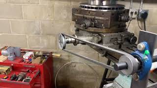 Milling 22.5” dually wheel