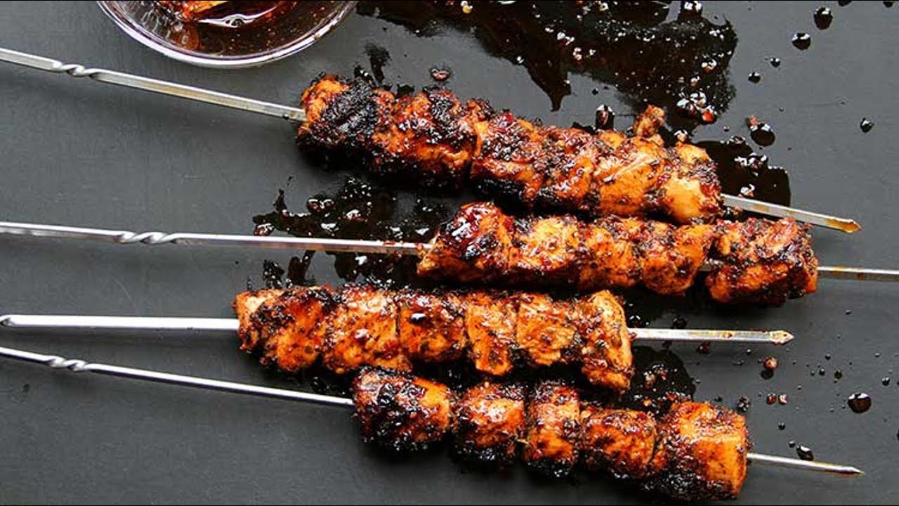 How to Make Mint & Aleppo Pepper Marinated Chicken Kebabs GastroZone™