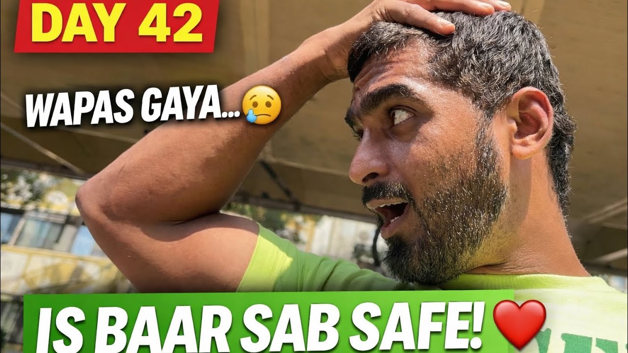 Day 42 Monster Bulking | Alhamdulillah Sab Safe Raha 🙏 | Family Time ...
