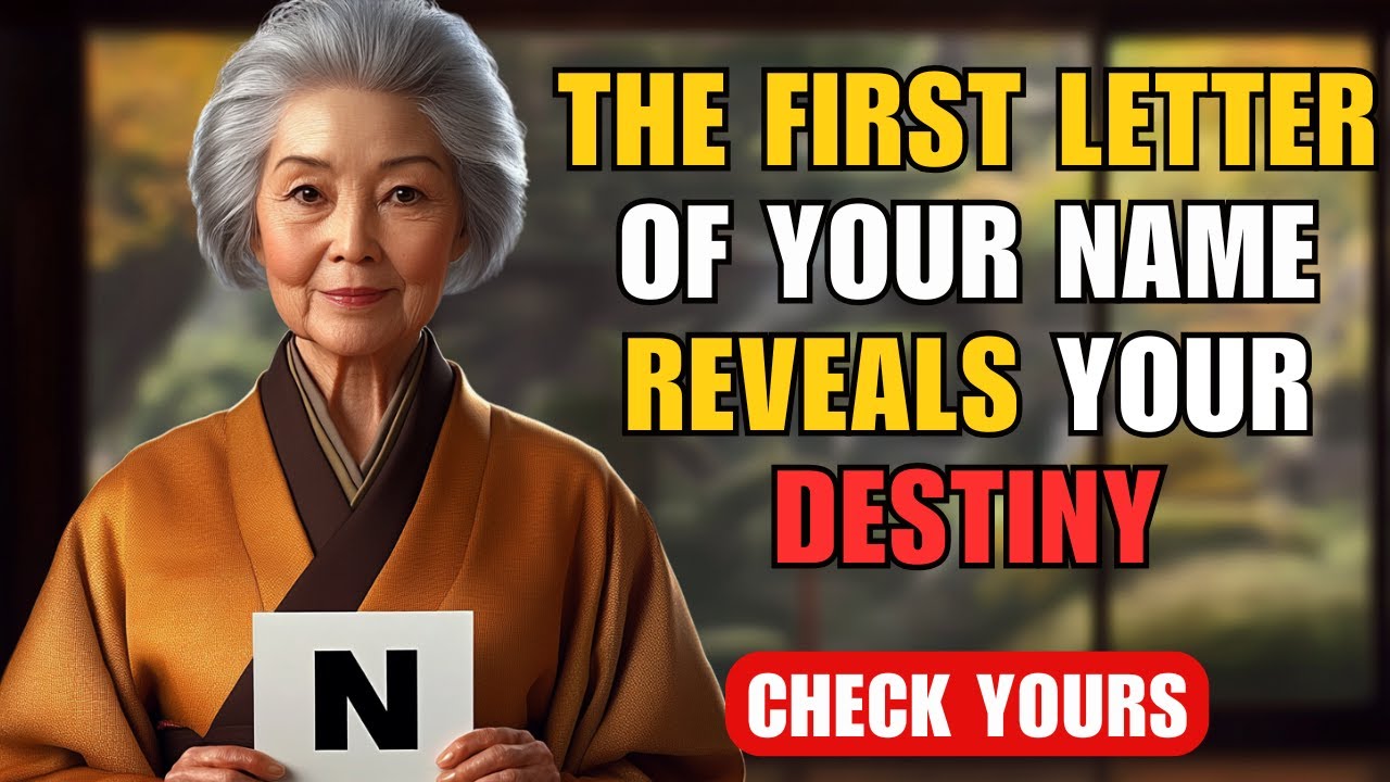 What the FIRST Letter of Your Name Reveals WILL SHOCK You | Buddhist ...
