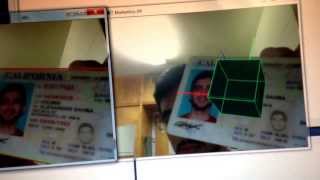 OpenCV Markerless Augmentation using GPU Surf and Homography