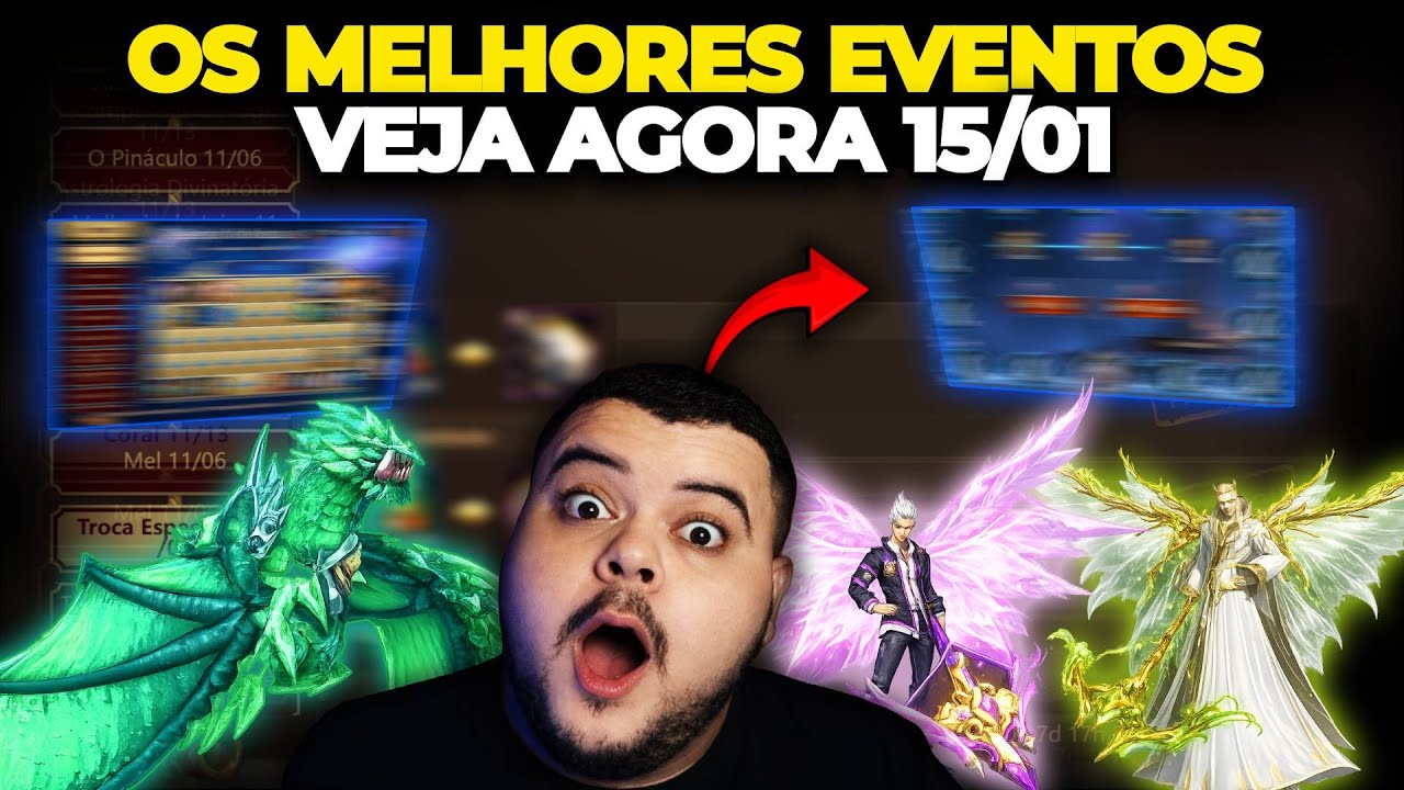 MOSTRANDO OS NOVOS EVENTOS COMO ASSIM ELES ESTÃO DE VOLTA?