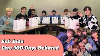 Sub Indo Live Xodiac 300 Days Debut l Banyak momen seru