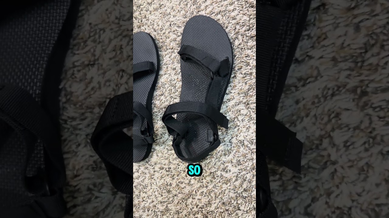 Why I Reordered These Teva Sandals | Original Universal Black Review