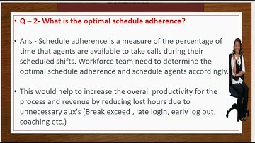 Scheduling Interview Questions and Answers💥| Workforce Management🔥| Call Center Scheduling Interview