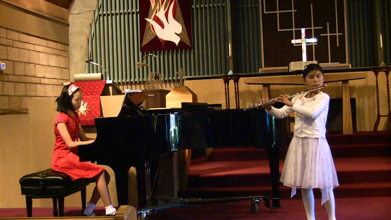 Allison's first ever flute recital YouTube