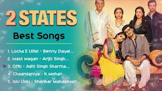 2 States ❤ Movie All Best Songs | Arjun Kapoor & Alia Bhatt | Romantic Love Gaane