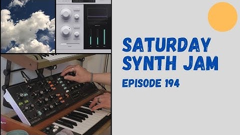 Saturday Synth jam // Episode 194 ( Behringer Poly-D jam )