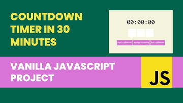 Build a Countdown Timer in JavaScript: Step-by-Step Guide