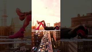 Web Swinging to Music 🎵 (Marvel's Spider-man 2) #marvelsspiderman2 #spiderman #ps5 #milesmorales