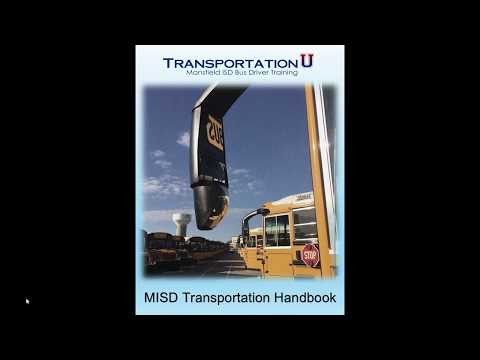 Module 8-A  MISD Transportation Handbook