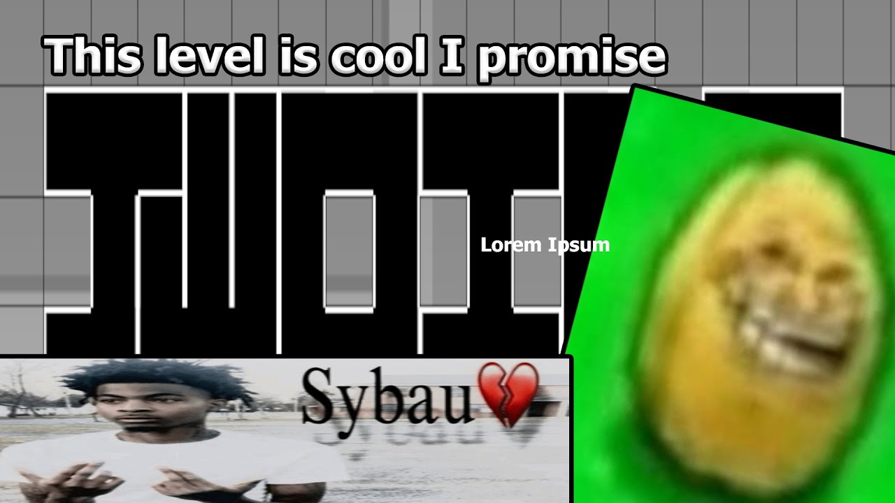 My Layout of my upcoming Geometry Dash Level! - YouTube