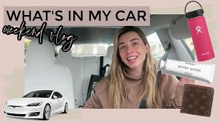 What's In My New Car & Spend The Weekend With Me! | VLOG Lauren Elizabeth
