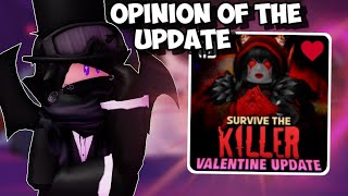 My Thoughts on The VALENTINES UPDATE in Survive The Killer💝