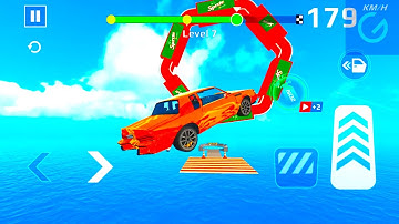 GT Car Stunt Master - Truck Mode - Mobile Gameplay Walkthrough Part 2 (iOS, Android)