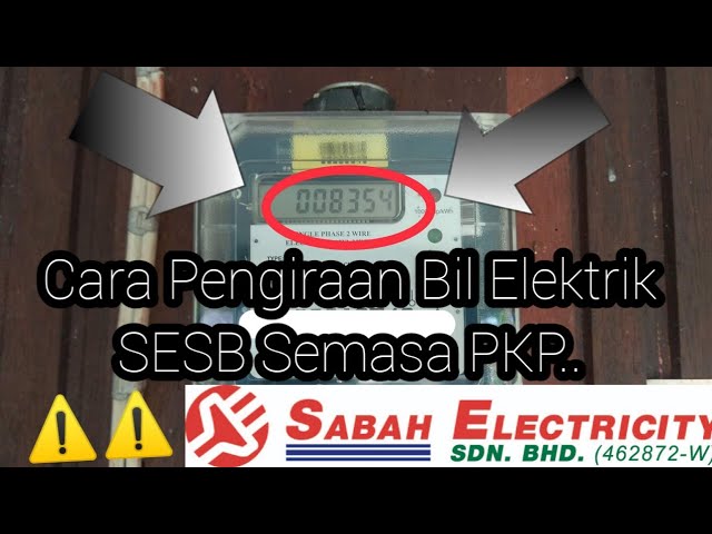 Sesb bil elektrik Sabah Electricity