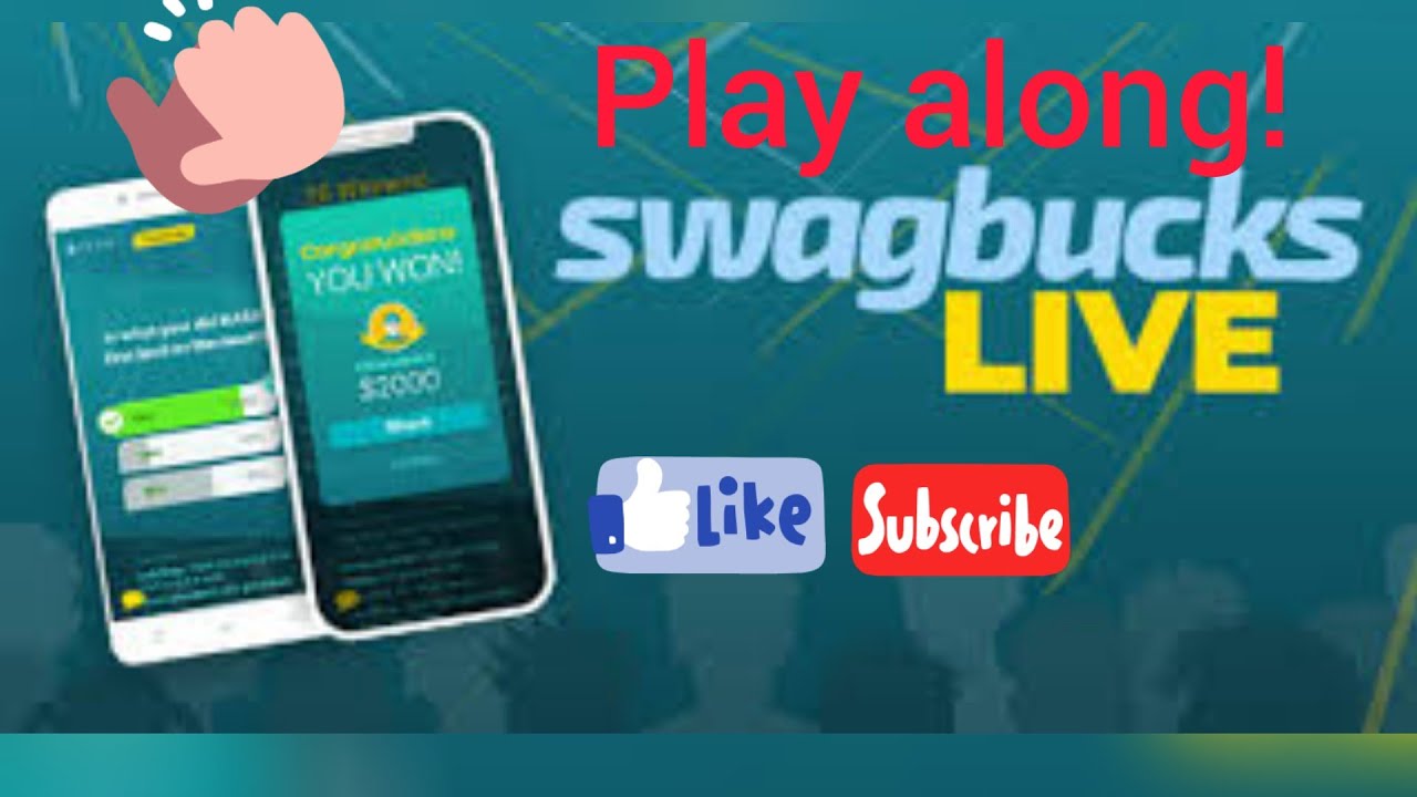 Play along Swagbucks Live YouTube