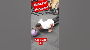 Pushups with KB touches - #crossfit #fitness #endurance #wod #gym #bodyweight #sport #competitor