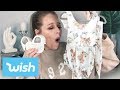 WISH App Baby Clothes HAUL for a GIRL🎀