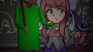 Friday Night Funkin - Afflicted Wounds! MONIKA n' BALDI Vs YURI [FNF Mod]