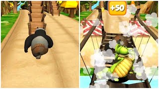 NEW PANDA RUN JUNGLE #10 | PLAY FUNNY RUNNER GAME | ANDROID/IOS screenshot 5