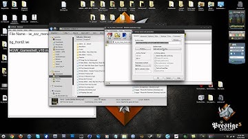 How to change CoD4 background and music