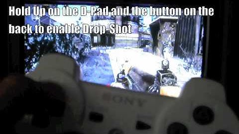 Drop-shot PS3 Modded Controller (Rapid Fire) Demonstration - Mod