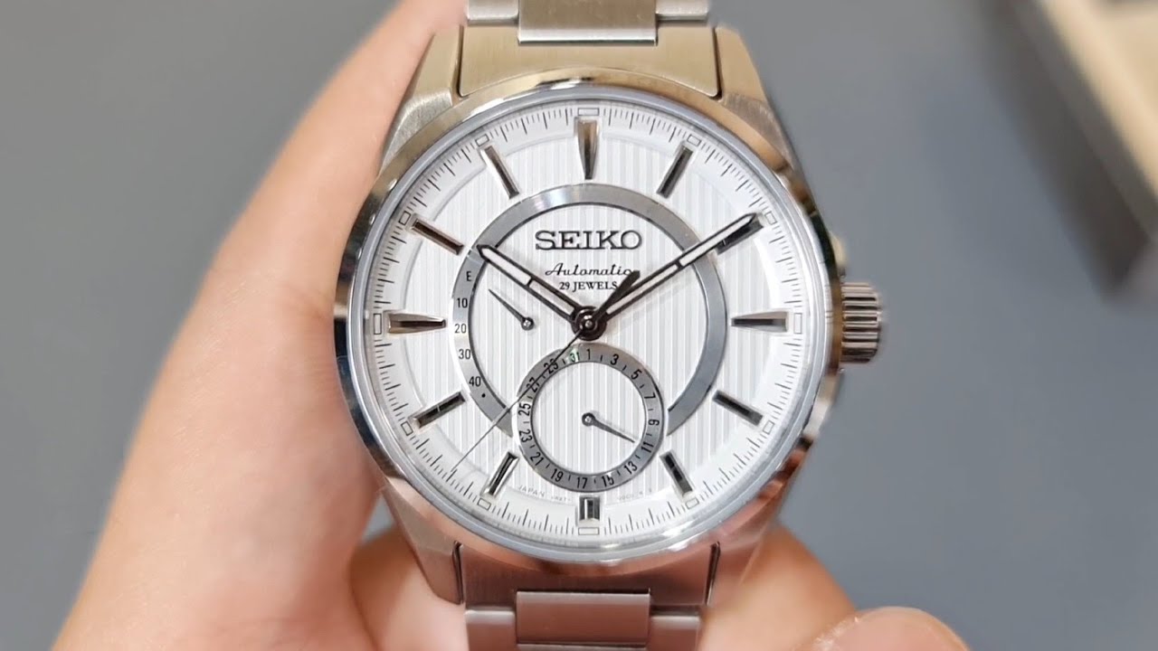 RẤT HIẾM] SEIKO PRESAGE SARW007 MÁY 6R27 28,800VPH GIÁ RẺ NHẤT | HOÀNG NAM  - YouTube