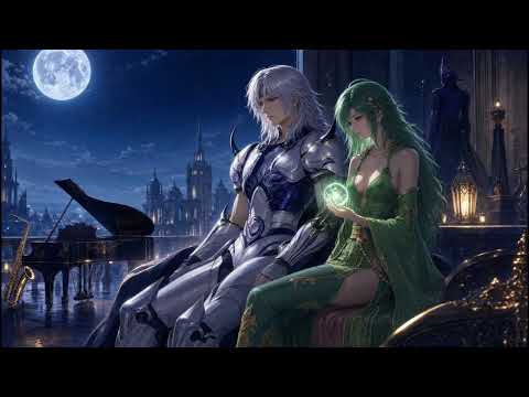 Final Fantasy IV 🌙 Moonlit Crystals | Smooth Jazz Fusion Remix