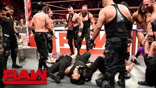 The Shield are brutalized in a massive ambush: Raw, Sept. 3, 2018 screenshot 5