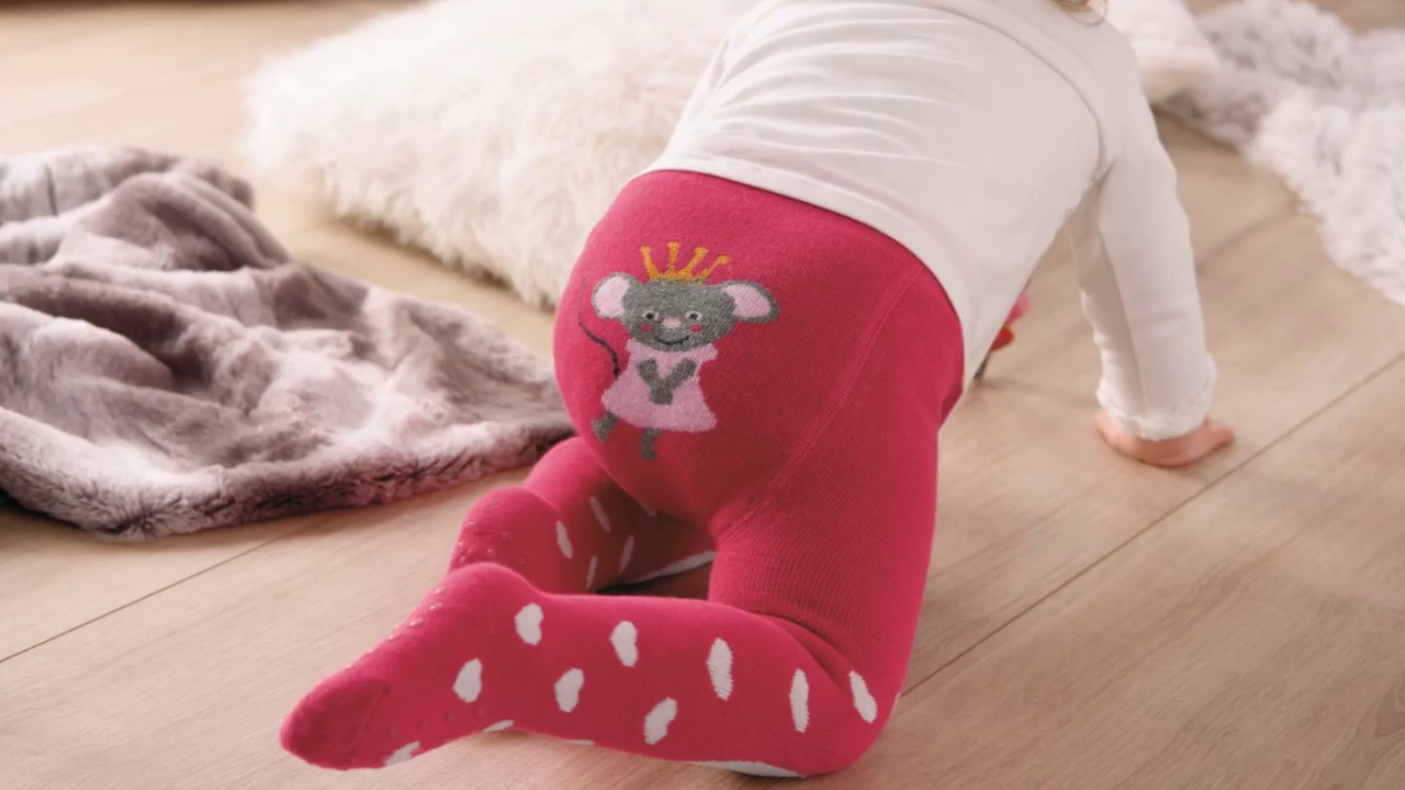 Chaussettes Et Collants Antiderapants Bebe Et Enfant Hiver 18 Chez Tinolino Youtube