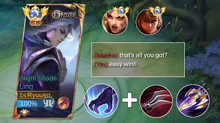 TRY THIS ITEM BUILD ON LING TO DESTROY YOUR ENEMY!! THIS IS CRAZY! 🤯