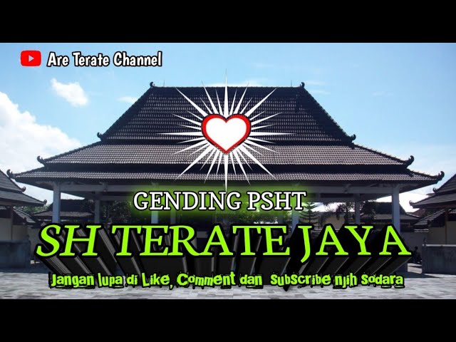 SH TERATE JAYA - GENDING PSHT class=