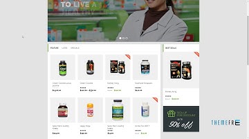 Pharmacy WooCommerce WordPress Responsive Theme      Jarred Clinton