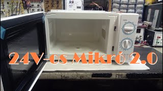24V-os Mikrohullámú sütő 2.0 - YouTube