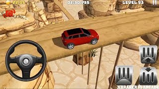 Mountain Climb 4x4: Impossible Stunts RED SUV Unlocked Levels 93 to 94 - Android GamePlay screenshot 3