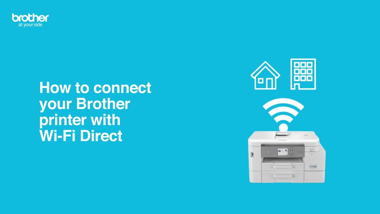 En sætning trække Eastern How to connect your Brother printer with Wi-Fi direct | Brother Australia -  YouTube