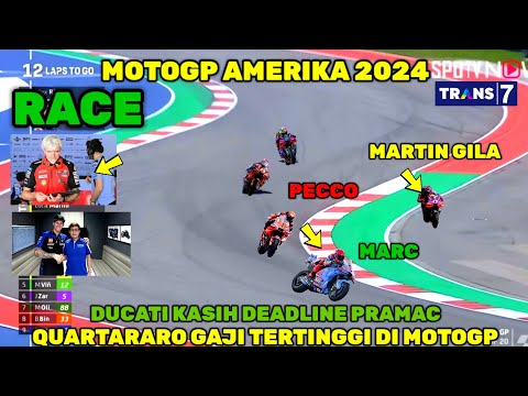 BRUTAL🔴BALAPAN MOTOGP AMERIKA 2024, BERITA MOTOGP HARI INI,FULL RACE MOTOGP HARI INI,MOTOGP HARI INI