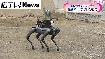 【最新ＡＩロボット】まるで犬！得意技は３次元測量