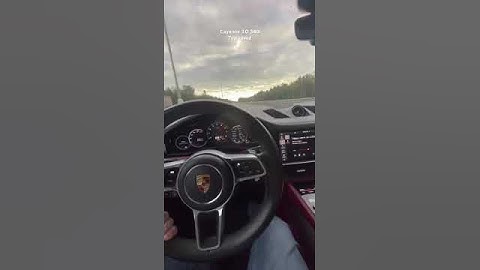 Кладем спидометр на Каене! Top speed Porsche Cayenne 3.0 340