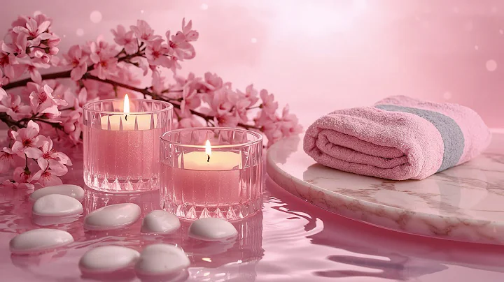 🌸 Gentle Pink Candle Spa – Relaxing Music For Deep Sleep for Sweet Dreams