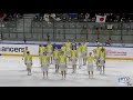 Championnat du monde de patinage synchronis junior 2023  angers black diams programme court