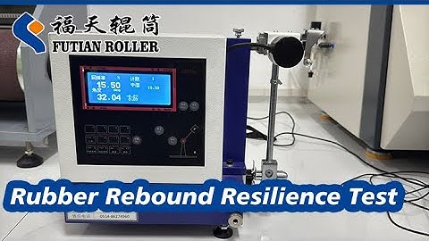 Rubber Rebound Resilience Test