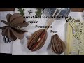 Pumpkin Part 1- Making an Armature for Paper Mache&#39; Pumpkin