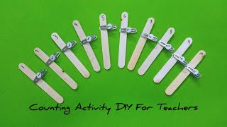 Counting Activity Diy For Montessori, Pre School, Play Group, kindergarten And Nursery Teachers screenshot 5