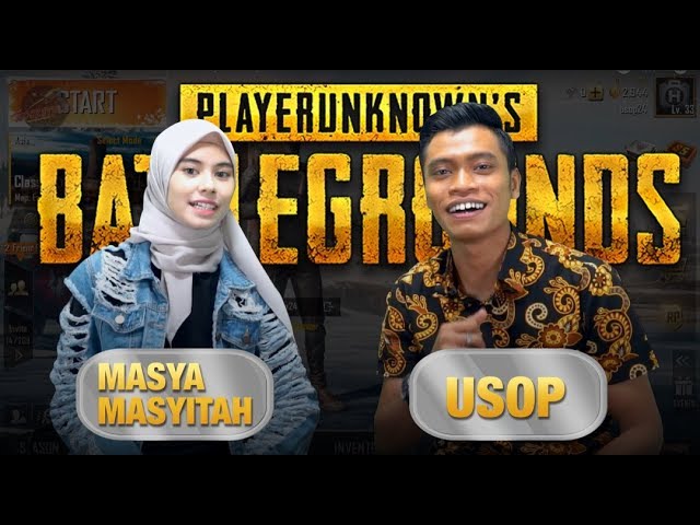 PUBG Mobile bersama Usop & Masya Masyitah