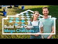 Build Your Own Mega Checkers | DIY Backyard Games