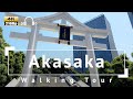 [4K/Binaural Audio] Akasaka Walking Tour - Tokyo Japan