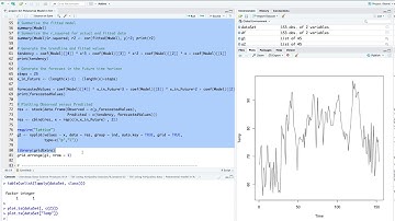 Applied Data Science Coding | Forecasting in R | Polynomial model | Air Quality Dataset